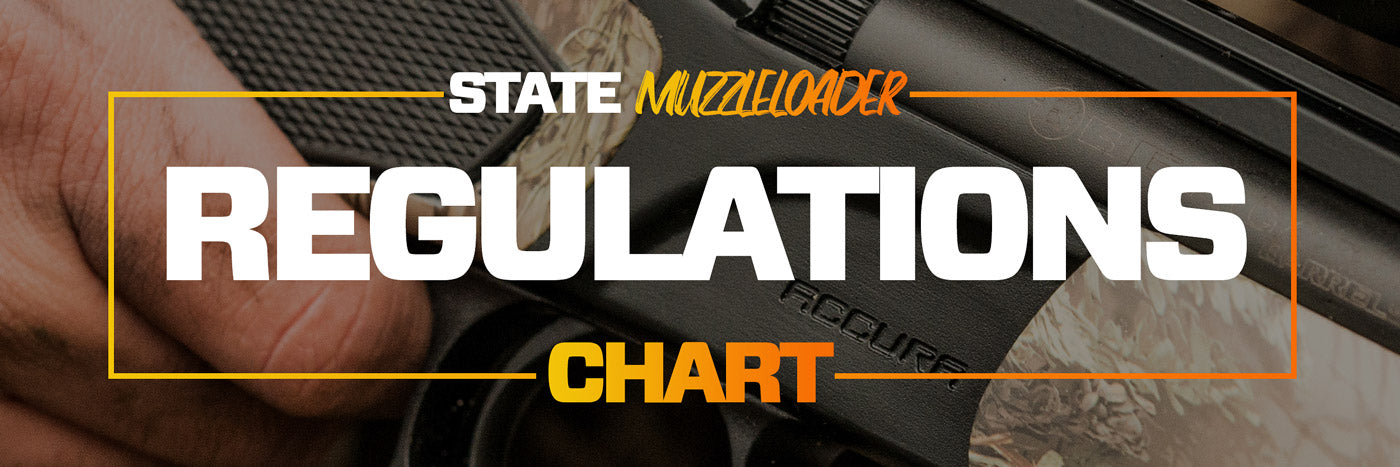 Muzzleloader Regulations Chart