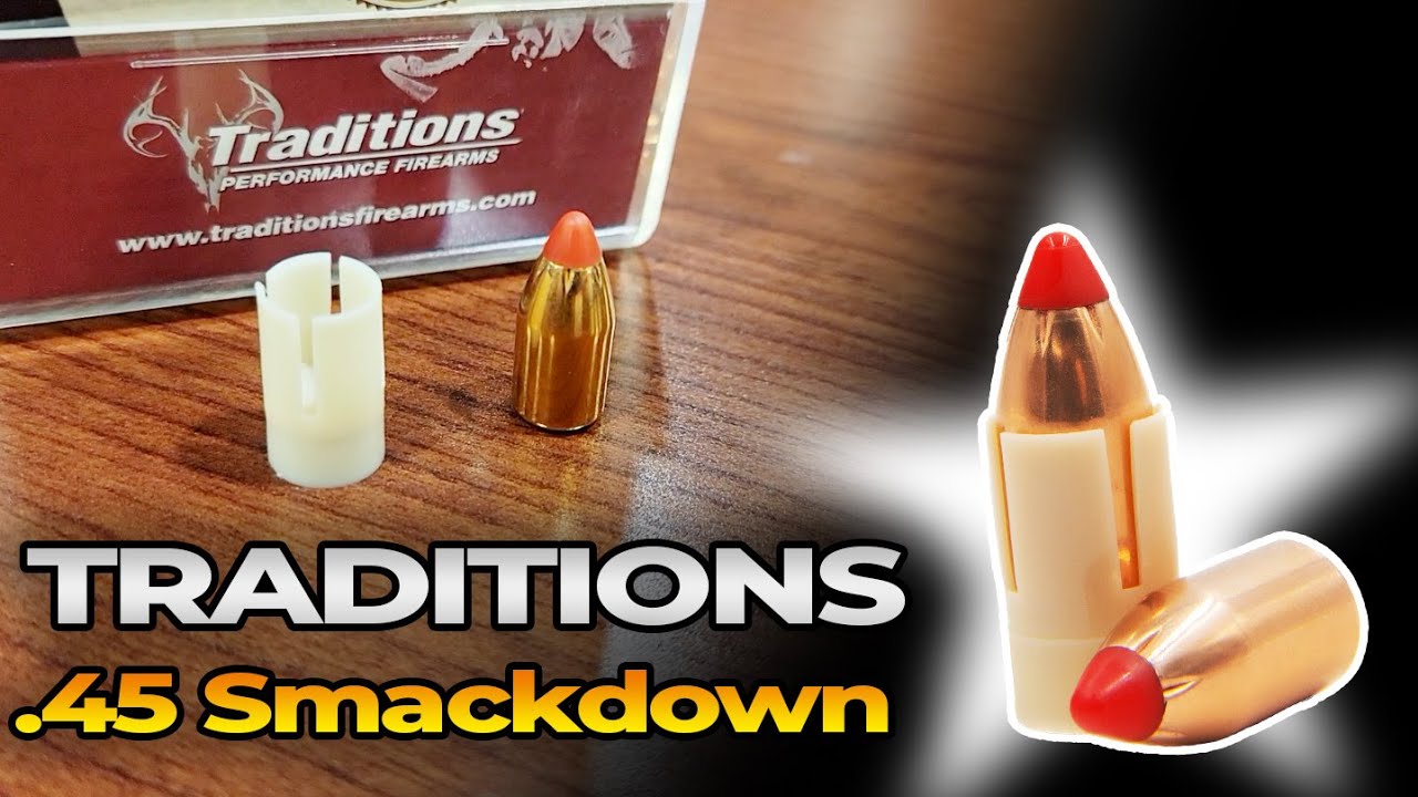 A Quick Look at the .45 Caliber Traditions Smackdown Muzzleloader Bullets