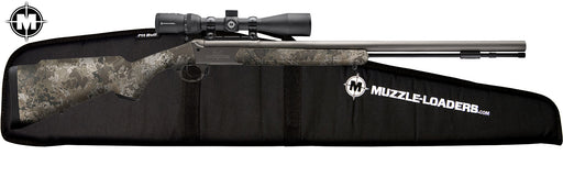Traditions® NitroFire VAPR Muzzleloader Scope Combo - .50 Cal Veil™ Alpine Camo & Sniper Grey CeraKote™ - CR843304434MZ Soft Case
