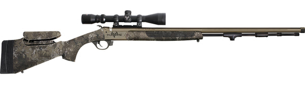 Traditions® Pursuit VAPR™ XT Pro Scope Combo - .50 Cal Veil™ Alpine Camo & Tungsten CeraKote™ Barrel - R53-746604534 Traditions® Pursuit VAPR™ XT Pro Scope Combo - .50 Cal Veil™ Alpine Camo & Tungsten CeraKote™ Barrel - R53-746604534
