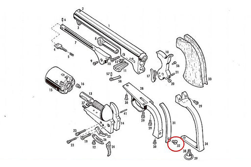 pietta-380-mainspring-screw
