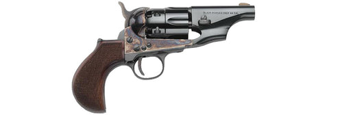 Pietta® 1860 Snub Nose Army Revolver - 3" Barrel - Steel Frame - Blued - Fluted Cylinder