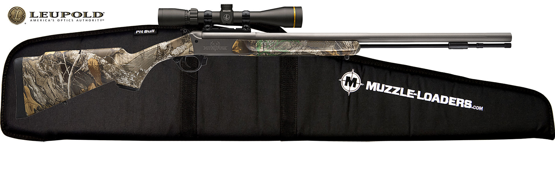 Traditions™ NitroFire VAPR Rifle Leupold™ Scope Combo - .50 Cal Realtree™ Edge & Cerakote - CR5-841104421LC