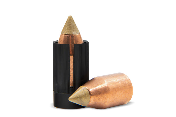 Harvester® Scorpion PT Gold Bullets - 260 & 300 Grain Saboted Bullets - 12 & 50 Pack Harvester® Scorpion PT Gold Bullets - 260 & 300 Grain Saboted Bullets - 12 & 50 Pack