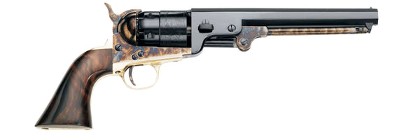 Pietta™ 1851 Navy Yank Steel Revolver - .44 Caliber 7.5" Blued Barrel w/ Steel Frame - YAN44 Pietta™ 1851 Navy Yank Steel Revolver - .44 Caliber 7.5" Blued Barrel w/ Steel Frame - YAN44