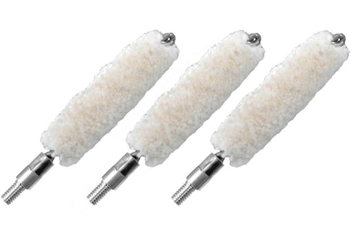 3 Pack - Muzzle-Loaders Cotton Bore Swabs .45 Caliber 10-32 Threads - MZ4115
