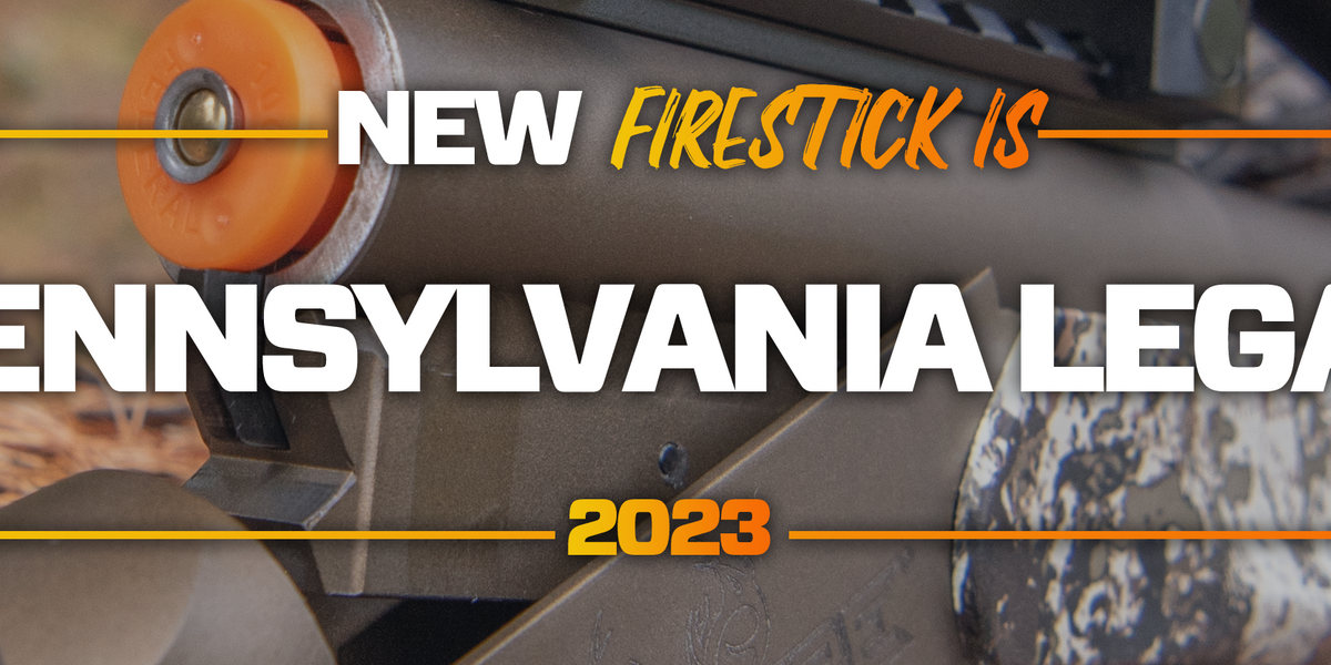 Firestick Ignition Legal in PA Inline Muzzleloader Season | Muzzle ...