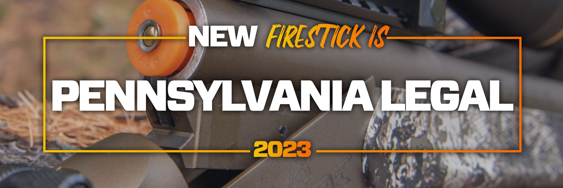 Firestick Ignition Now Legal in Pennsylvania Inline Muzzleloader Season