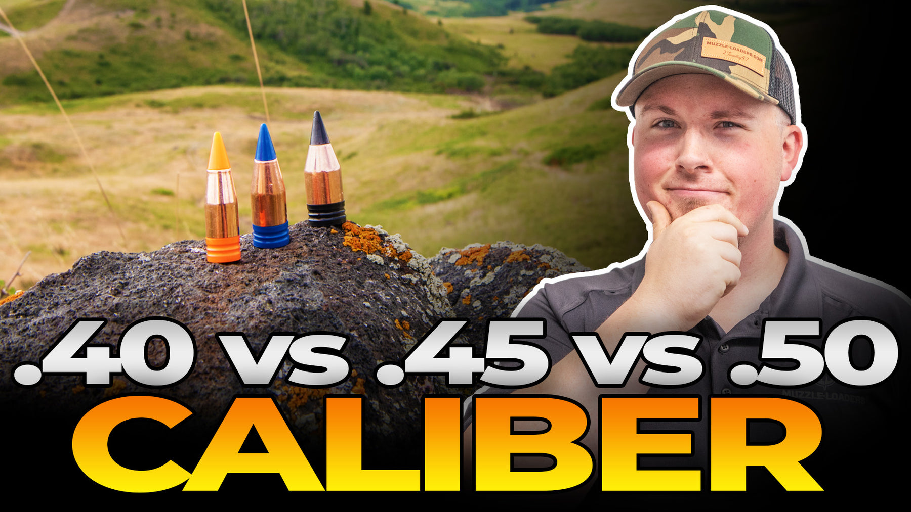 .40 vs .45 vs .50 Caliber Muzzleloader Bullets