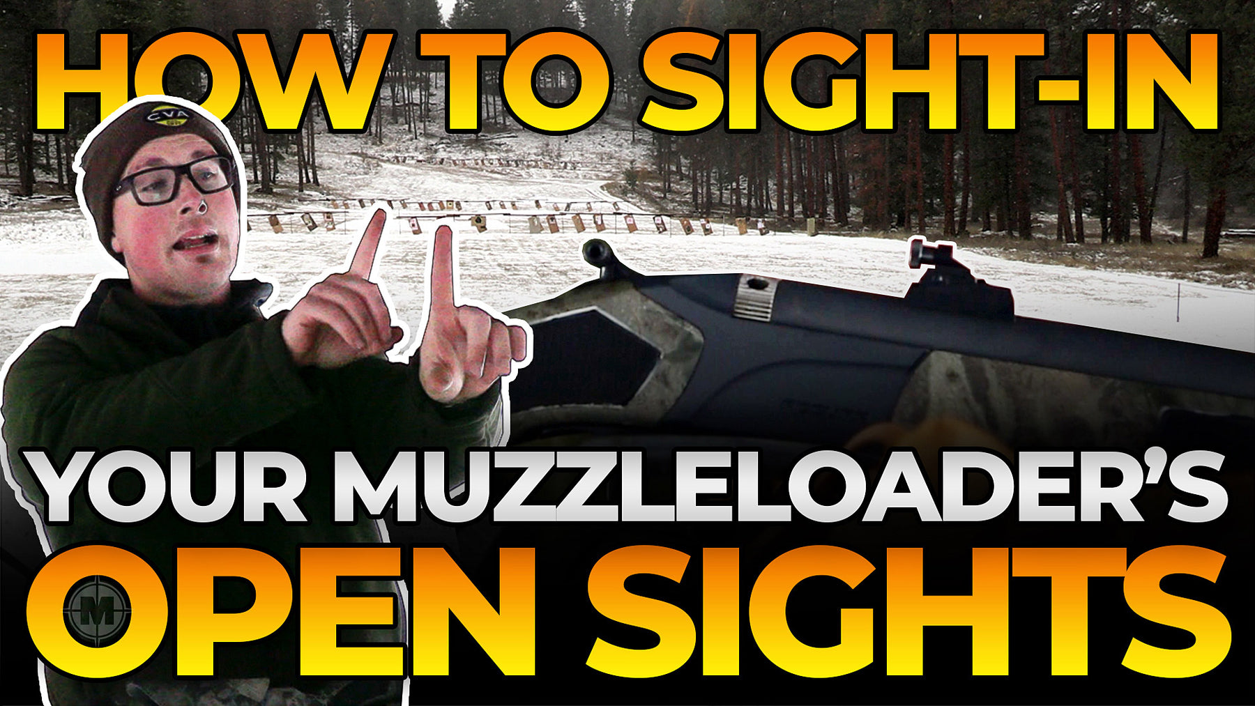 How to Sight-In Your Open-Sight Muzzleloader!