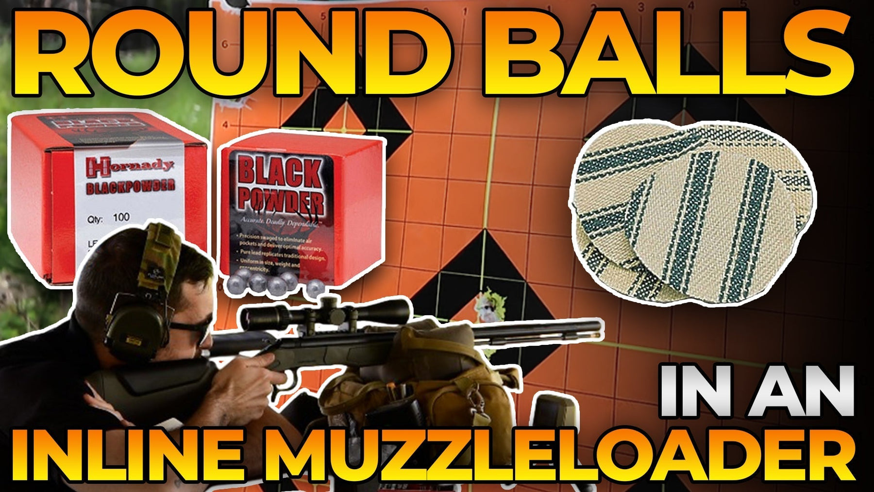 How Accurate are Round Balls in a Modern Inline Muzzleloader?!