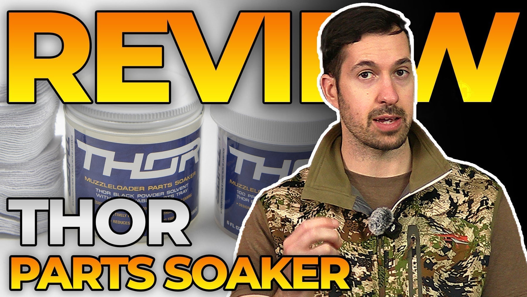 Testing the Thor™ Muzzleloader Parts Soaker