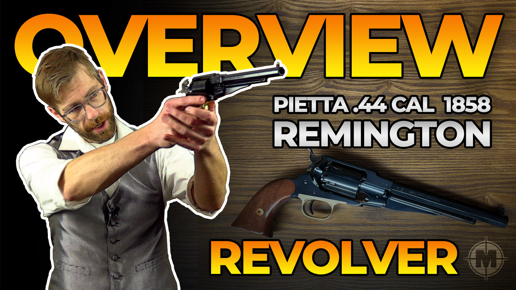 Pietta™ 44 Cal 1858 Remington Army Revolver History & Overview