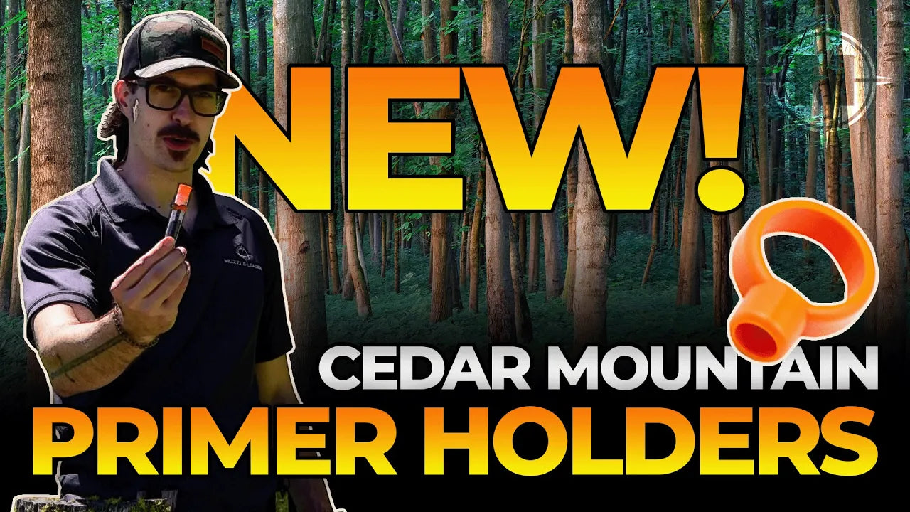 Cedar Mountain Primer Holders for Savvy Muzzleloader Hunters