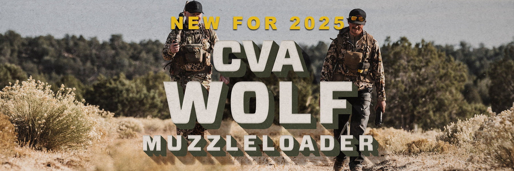 CVA™ Introduces a New CVA Wolf Muzzleloader for 2025!