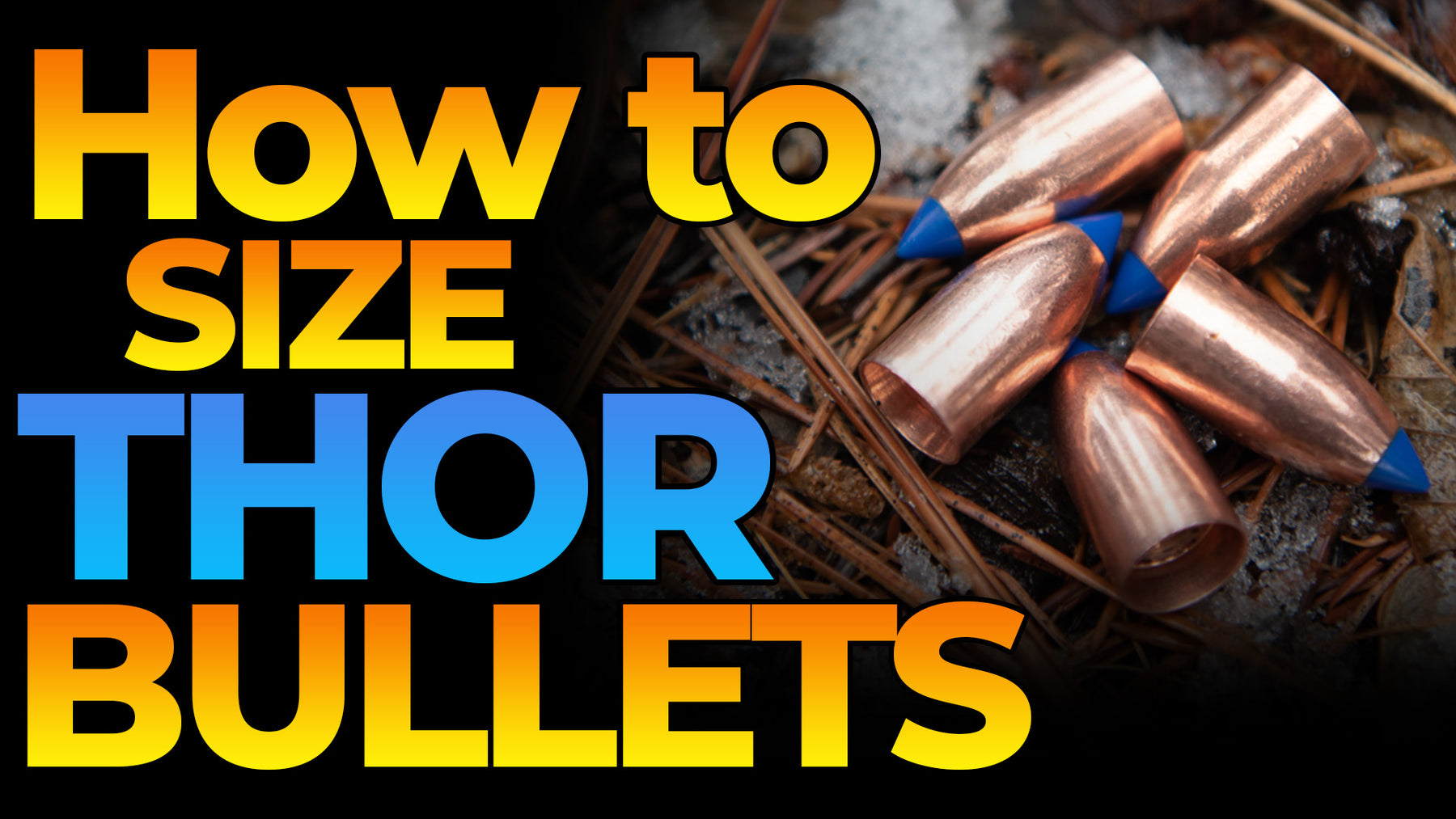 How to Use the Thor Sizing Pack to Size Your Muzzleloader Bore