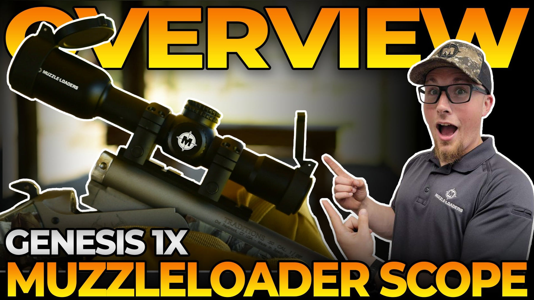 Muzzle-Loaders™ Genesis 1-24x Black Powder Scope | Full Review & Range Test