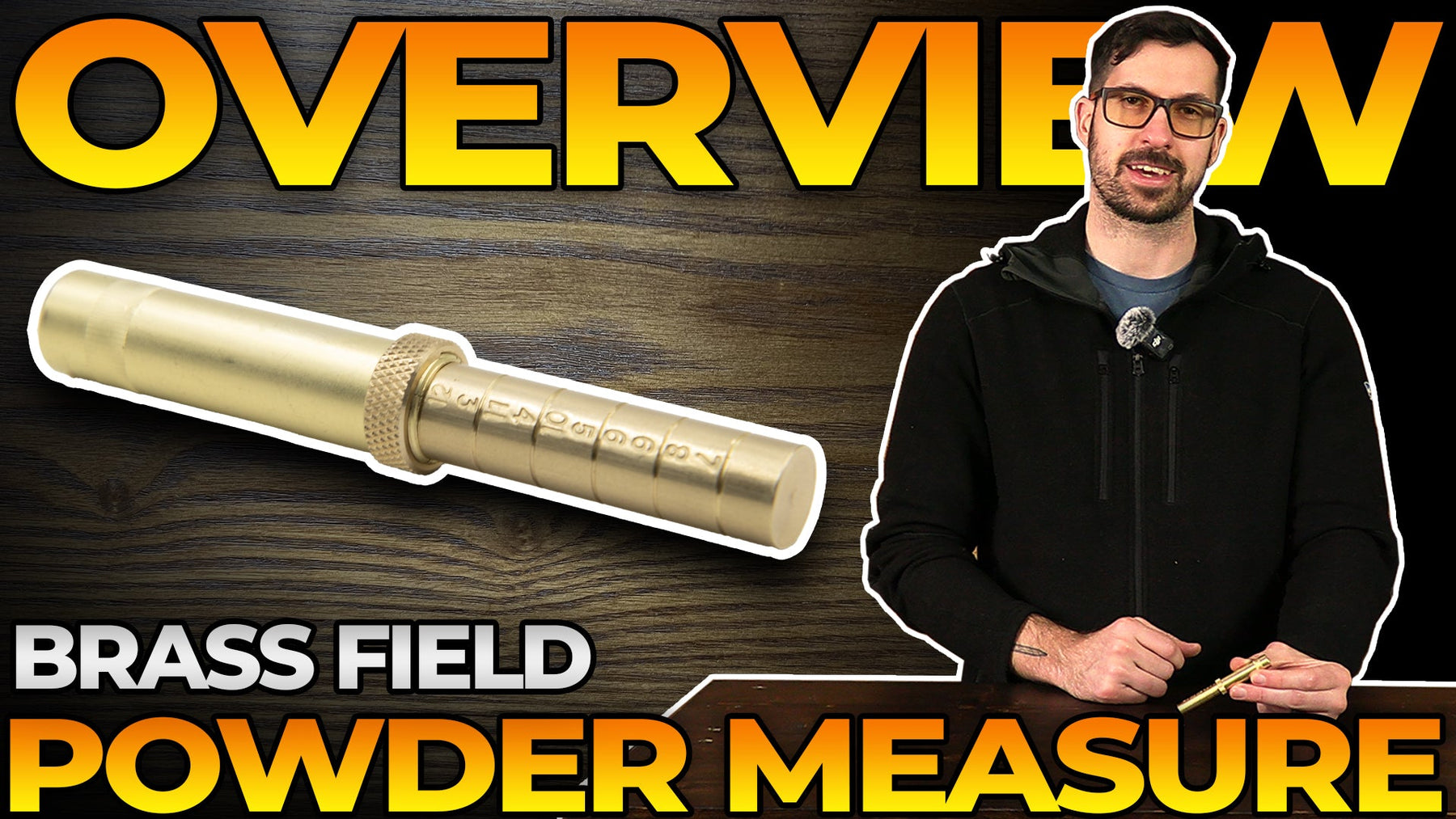 Reviewing the Muzzleloader Brass Field Powder Measure - MZ1413
