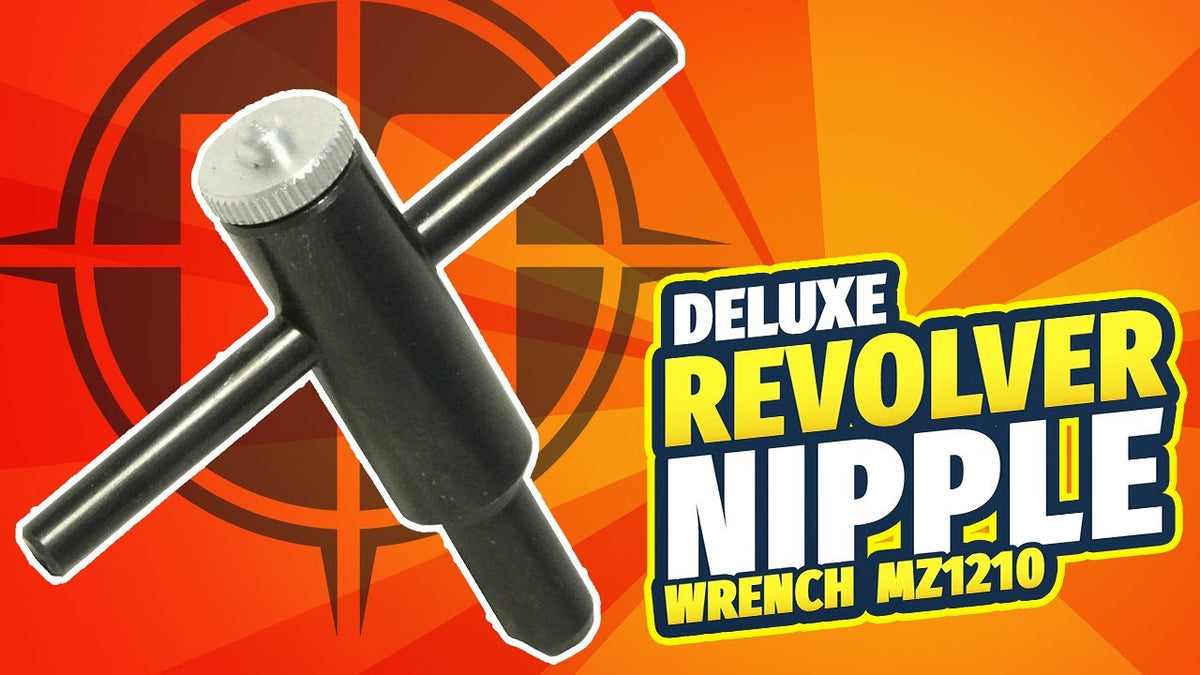 Deluxe Black Powder Revolver Nipple Wrench — Muzzle-Loaders.com