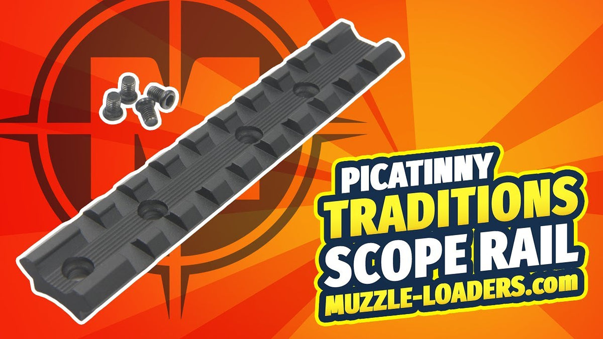 Traditions Muzzleloader Scope Rail Picatinny Scope Rail/Base —