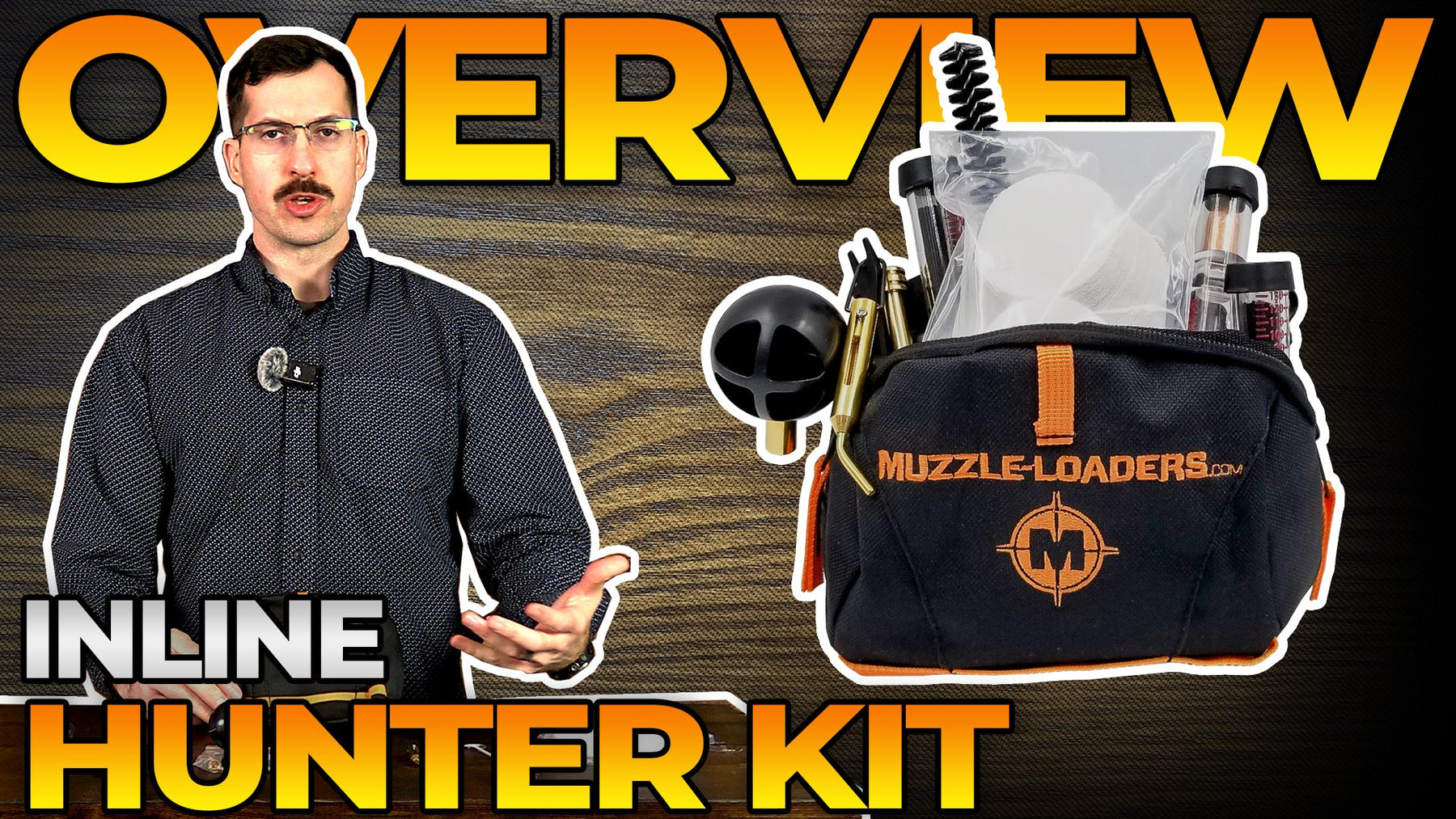 Muzzle-Loaders™ Inline Hunter Kit - Muzzleloader Starter Essentials - MZ2001