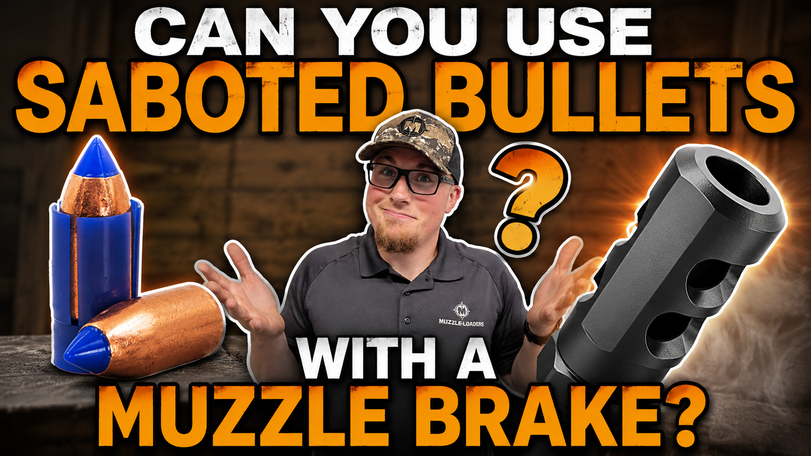 Can You Use Saboted Bullets With a Muzzleloader Muzzle Brake?