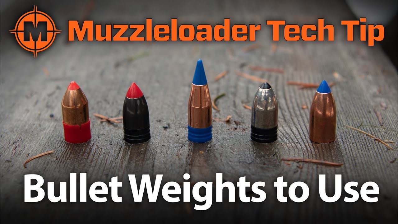 Best Muzzleloader Bullet Weights for Hunting