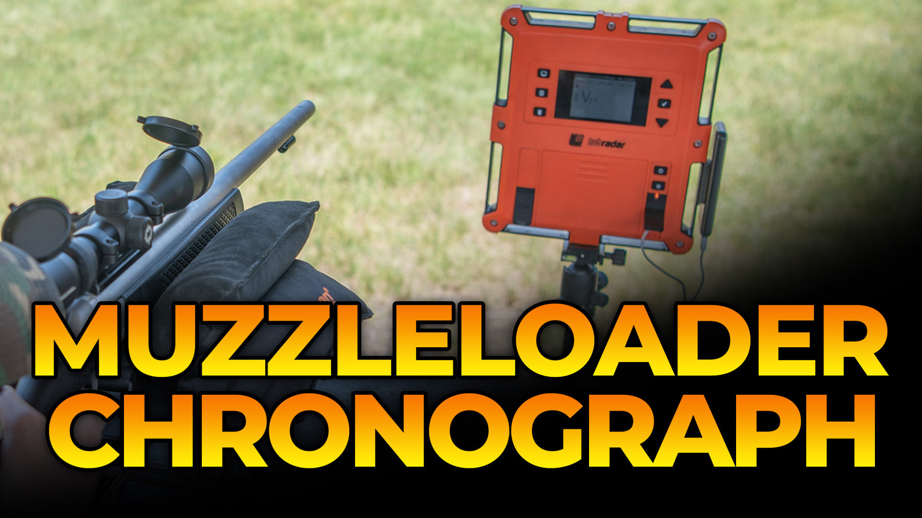 Using a LabRadar Chronograph with a Muzzleloader