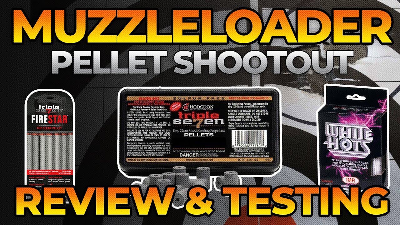 Triple Seven™ 777 Pellets vs. IMR™ White Hots vs. Hodgdon™ FireStar Pellets