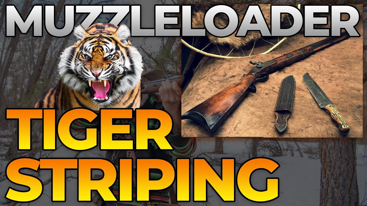 Tiger Striping Your Muzzleloader Kit
