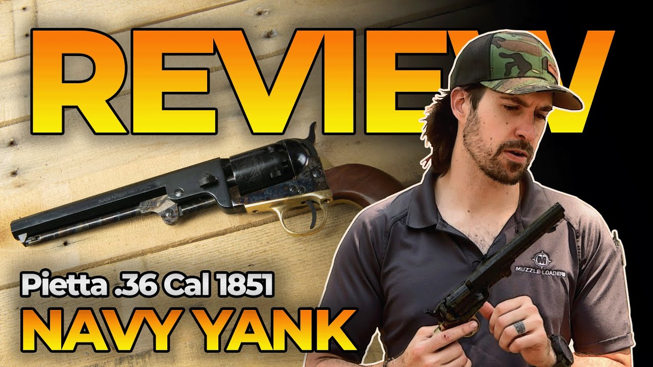 Pietta Review |  .36 Cal Pietta™ 1851 Navy Yank Revolver - YAN36