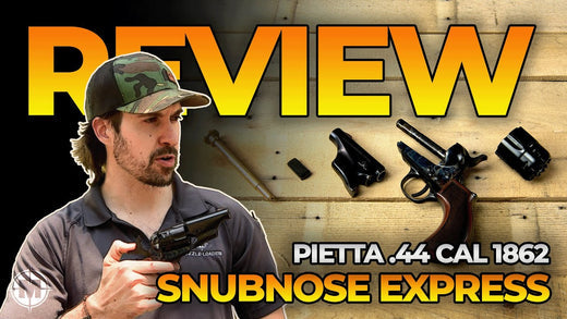 Pietta Review |  44 Cal Pietta™ 1862 Snubnose Army