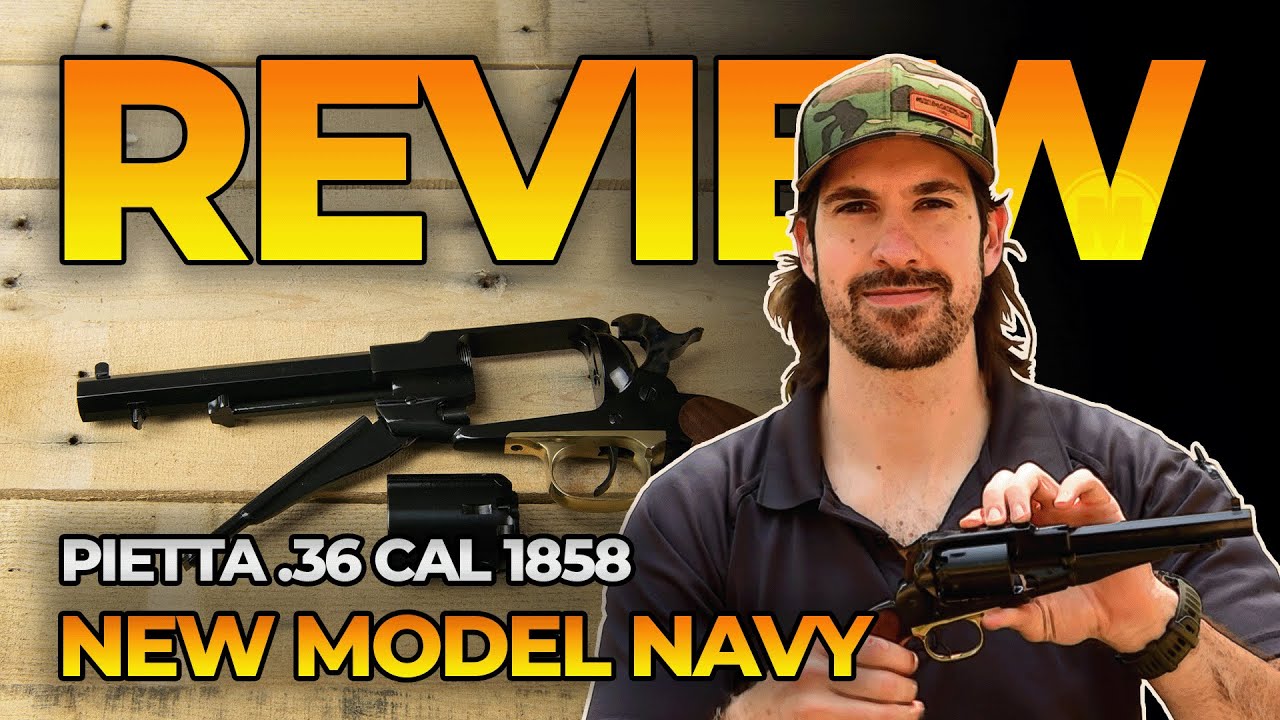 Muzzleloader Review | .36 Cal Pietta™ 1858 New Model Navy