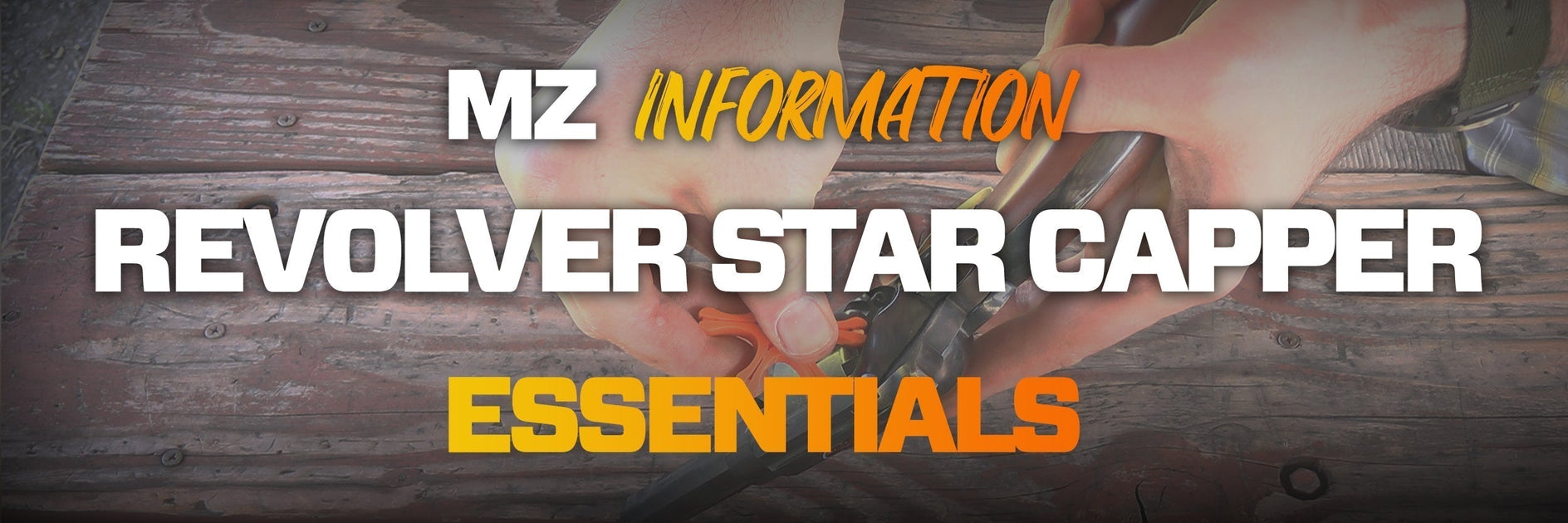 Muzzle-Loaders™ Star Capper Tool for Black Powder Revolvers
