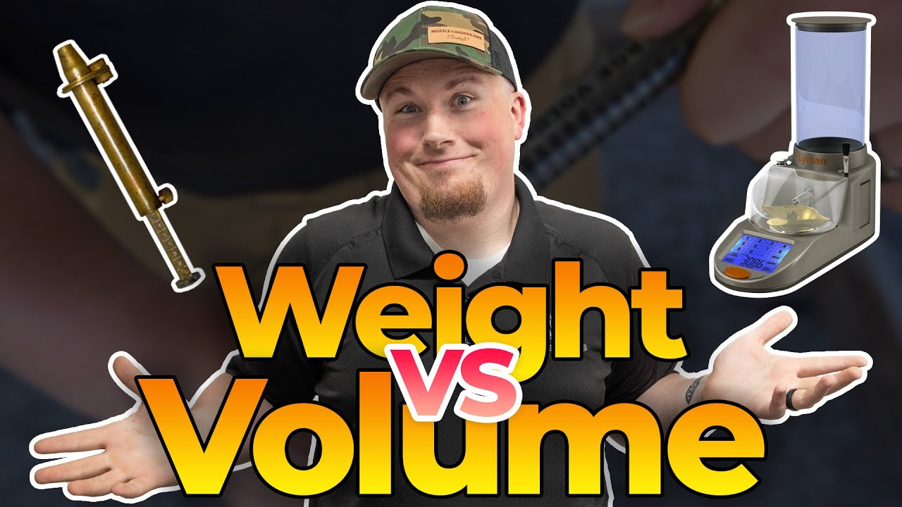 Volumetric VS Weight for Black Powder