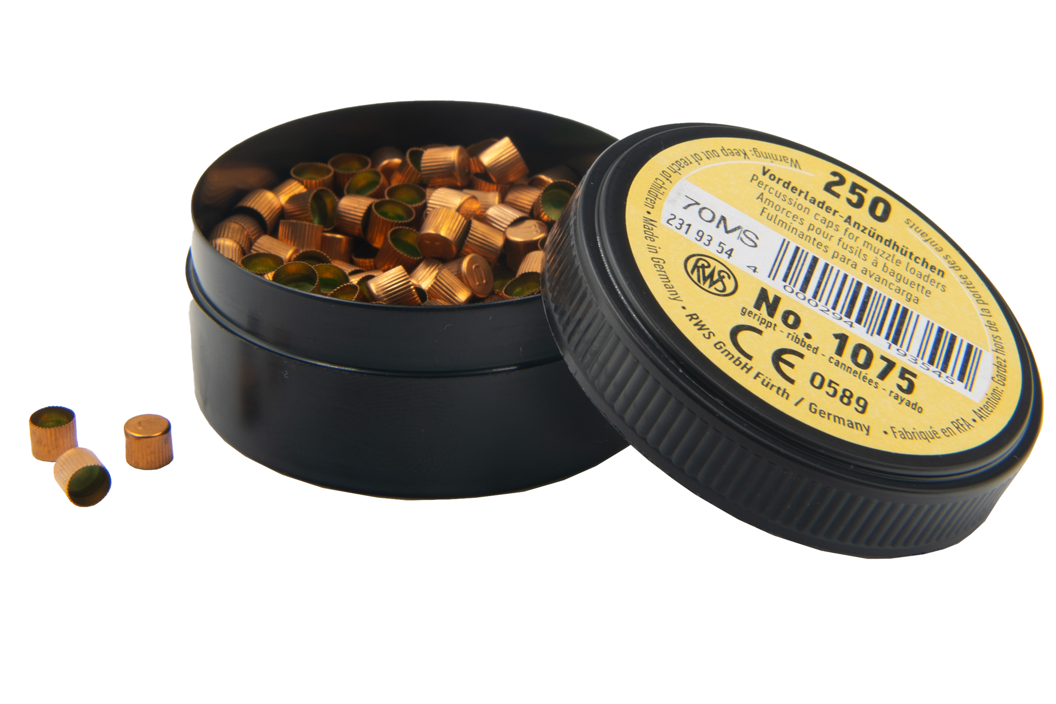 RWS™ 11 Percussion Caps 1075