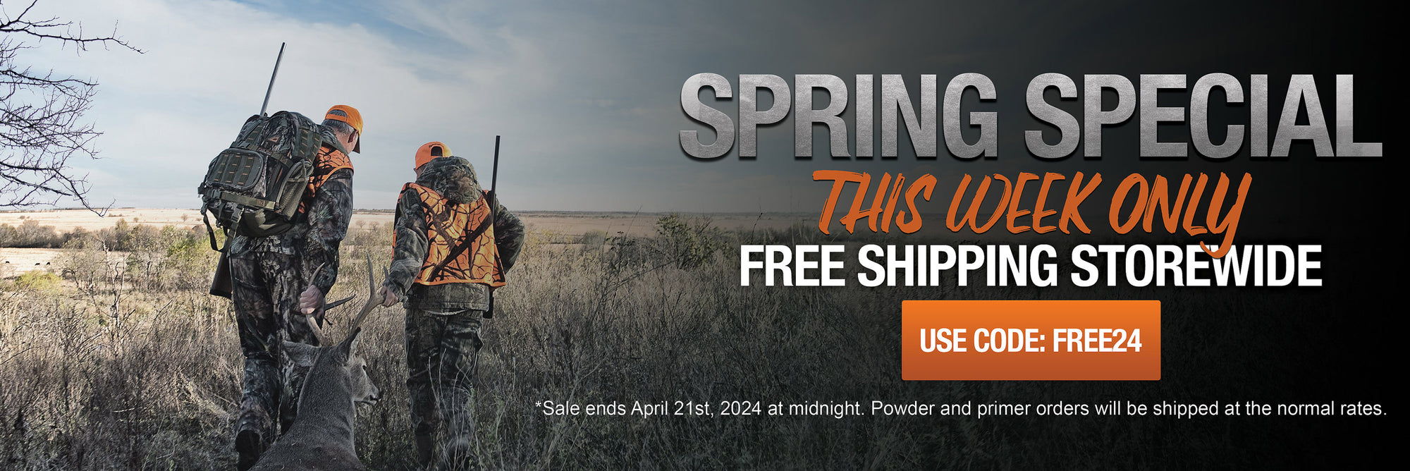 Free Shipping on Muzzleloaders
