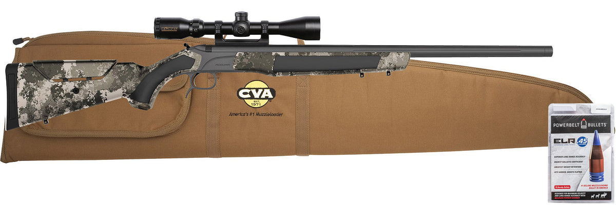 CVA® Accura™ MR-X Scope Package | .45 Cal PR3222NSC | Muzzle