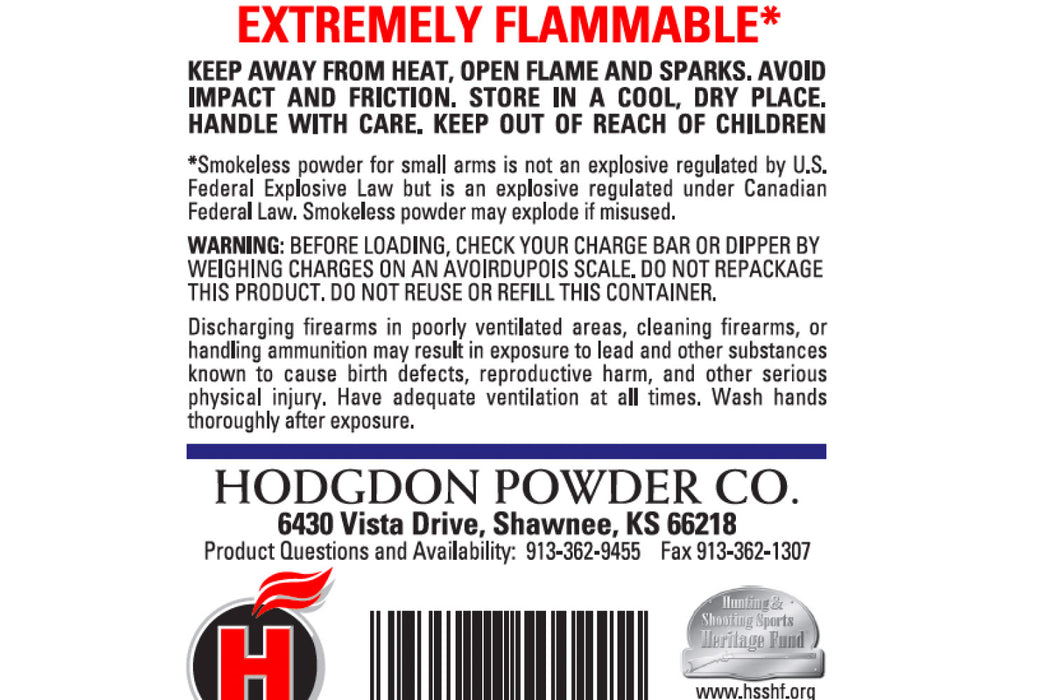 Hodgdon® IMR 4198 Smokeless Powder - 1 LB. Can - 941981