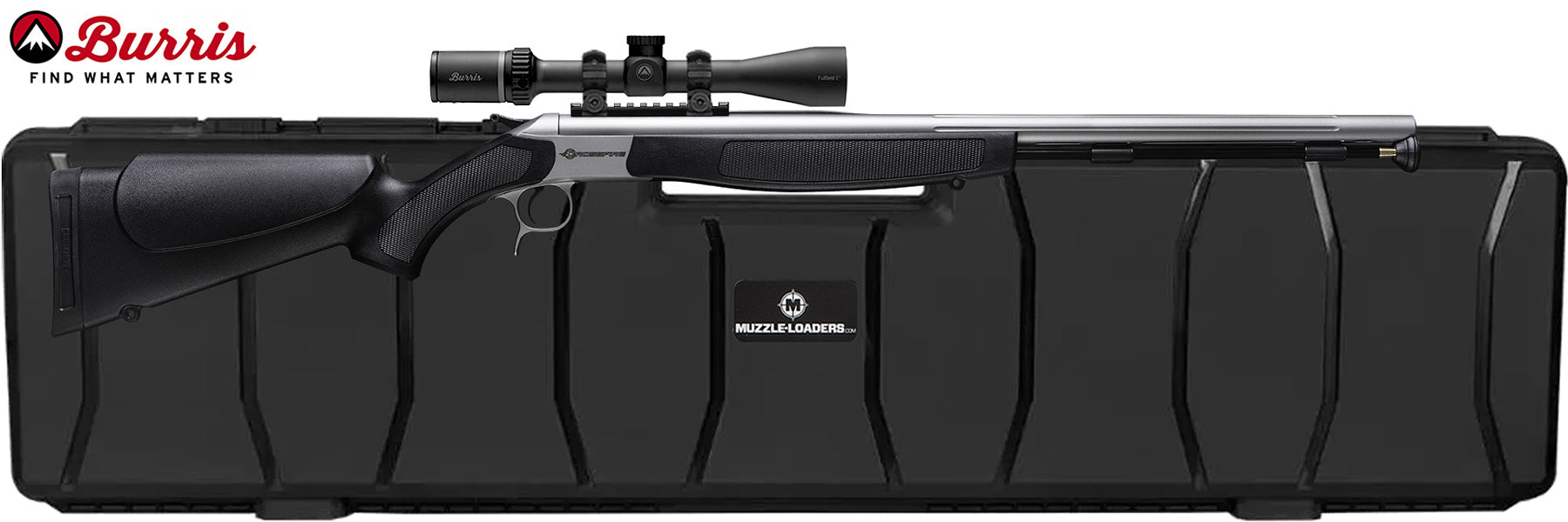 CVA™ Crossfire Muzzleloader Rifle Burris™ Scope Package - .50 Cal. 26" Stainless - CR3801BFC
