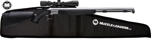 CVA Crossfire Black & Stainless Genesis Scope Combo With Soft Case