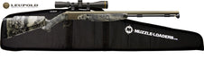 CVA Crossfire Camo & Bronze Leupold Muzzleloader Scope Combo - Soft Case