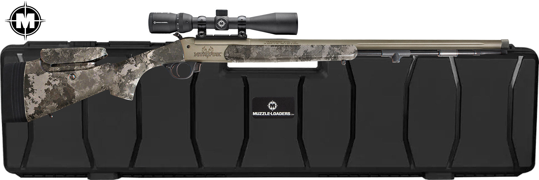 Traditions Nitrofire Pro Muzzleloader™ Scope Combo | .50 Cal | Muzzle ...