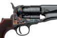Pietta® 1860 Snub Nose Army Revolver - 3" Barrel - Steel Frame - Blued - CSASNB44MTLC