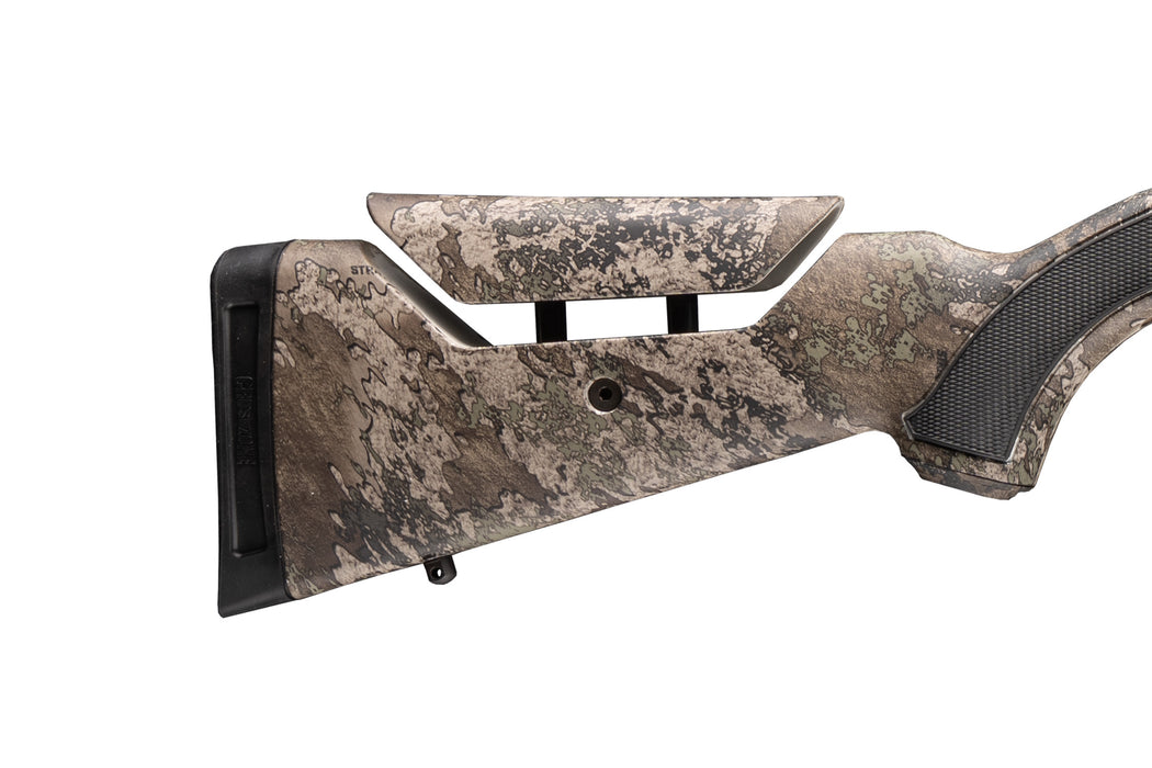 CVA Accura LR-X - .50 Caliber - True Timber Strata Camo - FDE Cerakote/Nitride Barrel Finish - Genesis Soft Case Combo - Stock - PR3209N