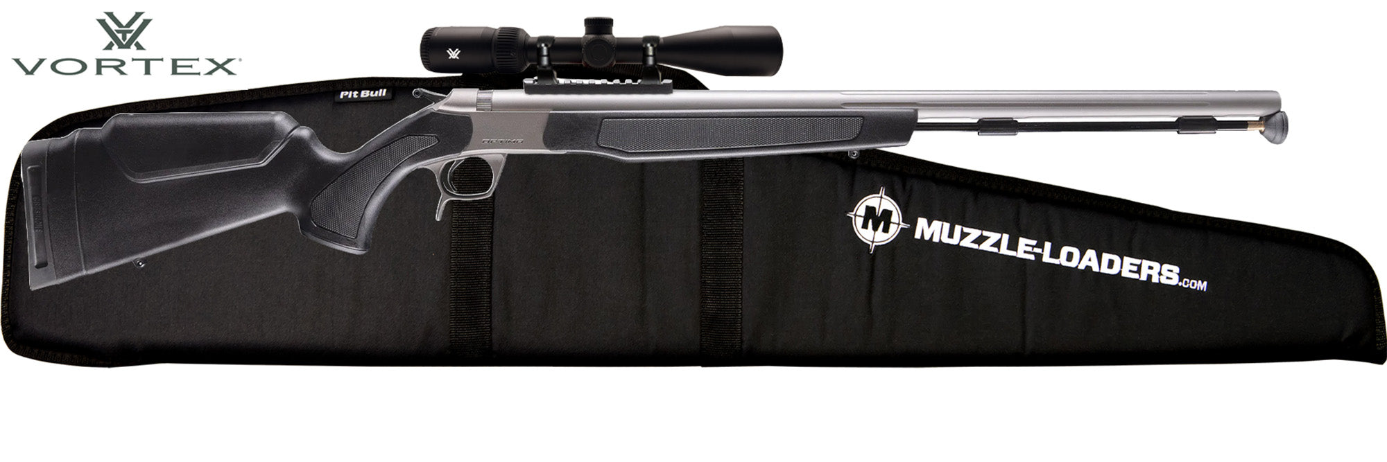CVA Optima Crossfire HD 3-9x40mm Scope Combo with Muzzle-Loaders Soft Rifle Case - PR2050VHD