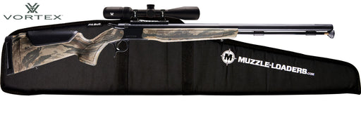 CVA Optima Realtree Legacy Camo - Vortex Crossfire HD Scope Package with Muzzle-Loaders Soft Rifle Case - PR2047VHD