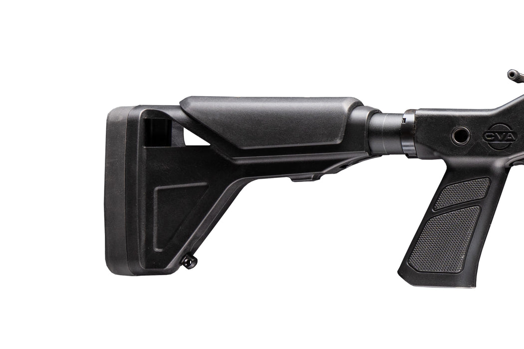 CVA Optima XP - 50 Caliber - Black - Milspec Buffer Tube and Stock - Vertical Pistol Grip - PR2043NM