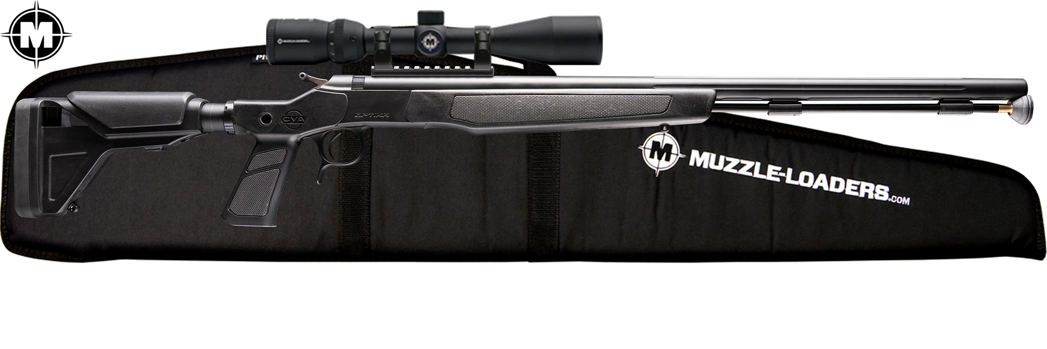 CVA Optima XP - Genesis Scope Comb 3-9x40mm - Soft Rifle Case - PR2043NMZSC
