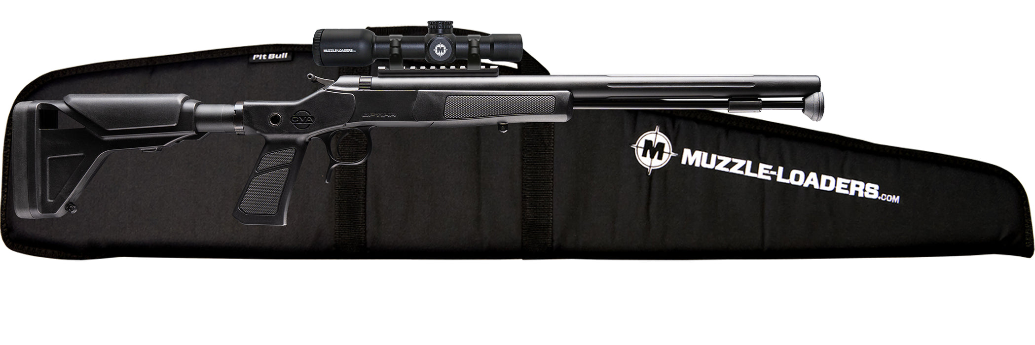 CVA Optima XP - Muzzle-Loaders 1x24mm Scope - Soft Rifle Case - PR2043NMXSC